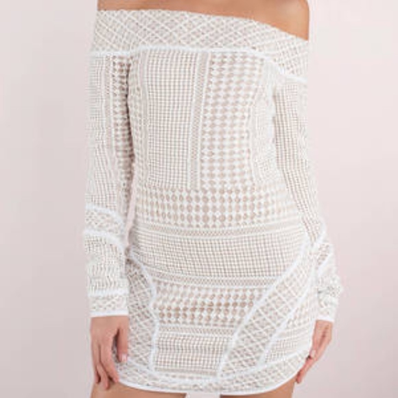 Tobi Dresses & Skirts - Wherever You Go Bodycon Dress (White)
